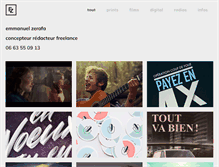 Tablet Screenshot of emmanuelzerafa.com